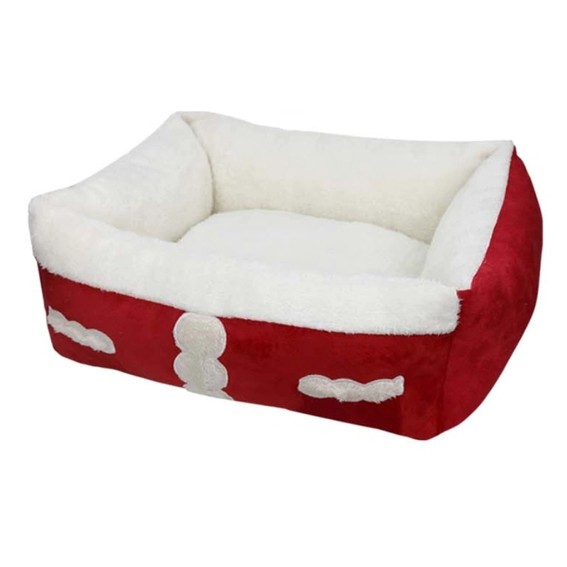 Dog Bed for Large Medium Small Dogs, Washable Rectangle Dog Bed, Orthopedic Calming Dog Sofa Bed